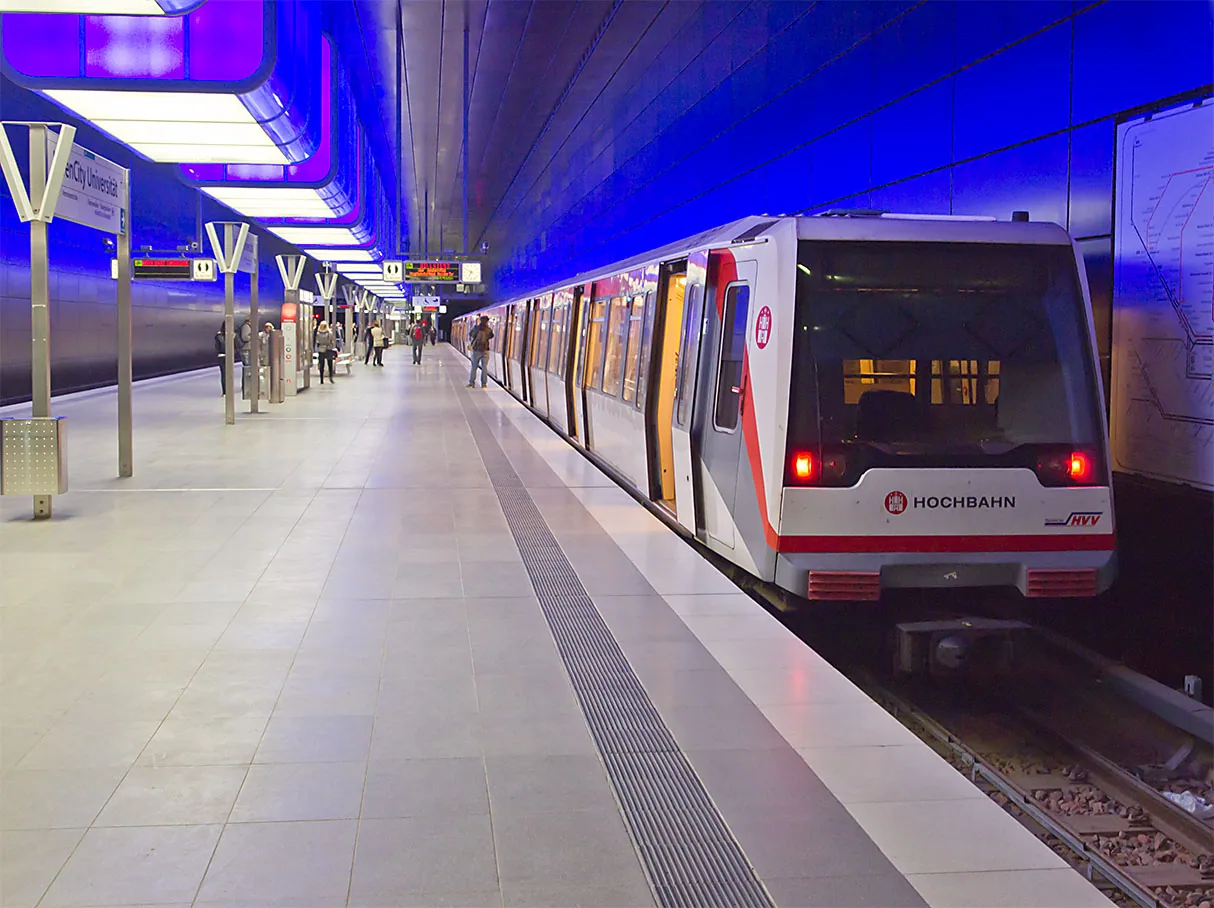 U-Bahnhof HafenCity – Bild zum Beitrag Hamburgs tollste U-Bahn-Station in der Hafencity