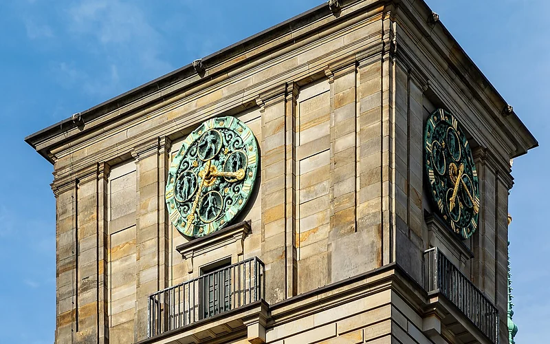 Hamburg Börse Uhrturm