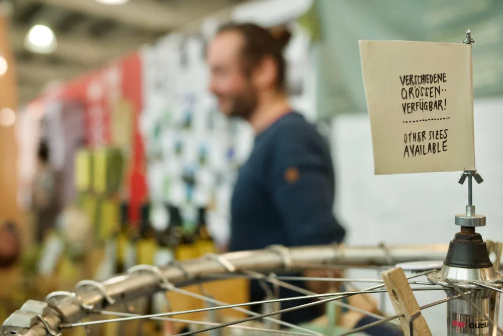 Messestand auf dem Heldenmarkt