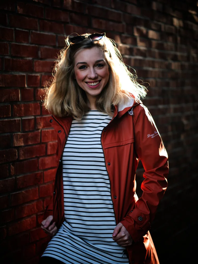 Model-Shooting im Hochformat