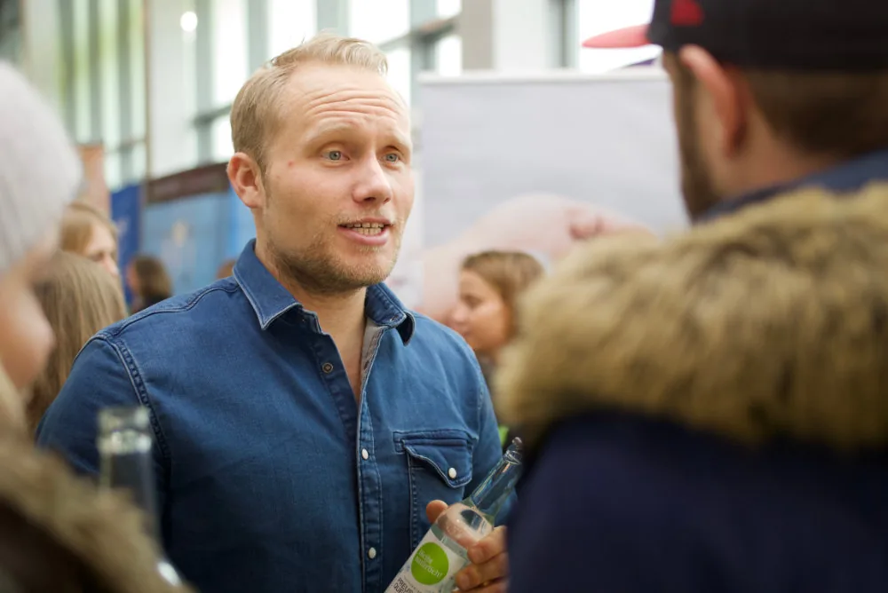 Besucher auf der VeggieWorld-Messe in Hamburg