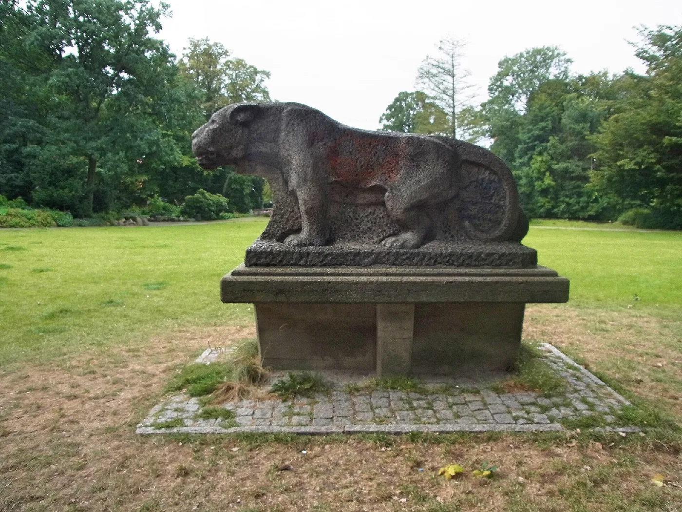 Skulptur im Bergedorfer Schlosspark