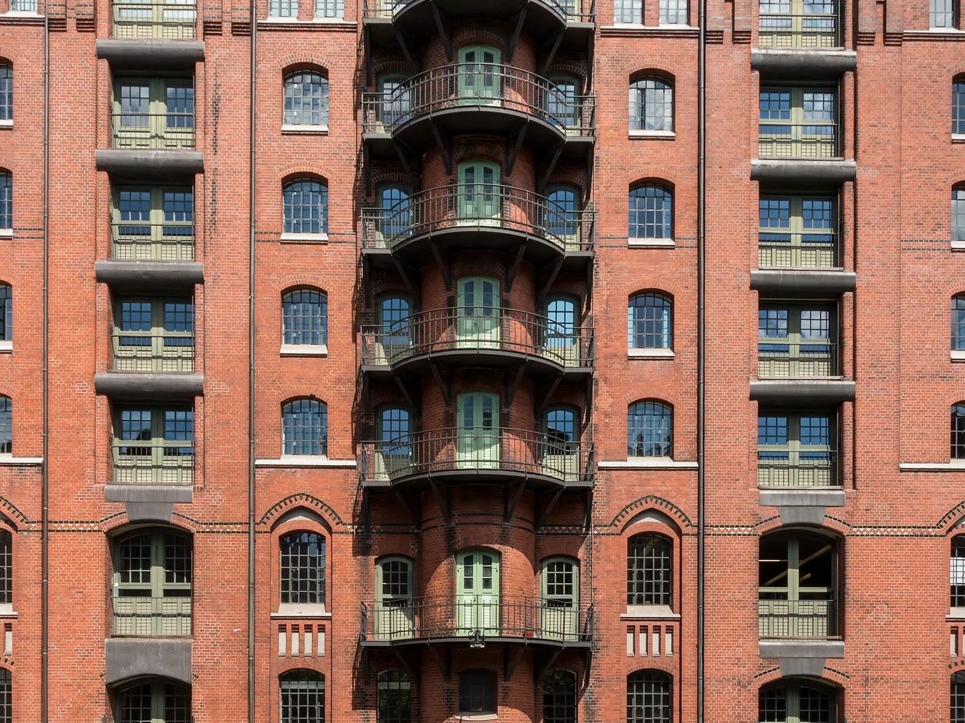 Ansicht von Speicherstadt in Hamburg