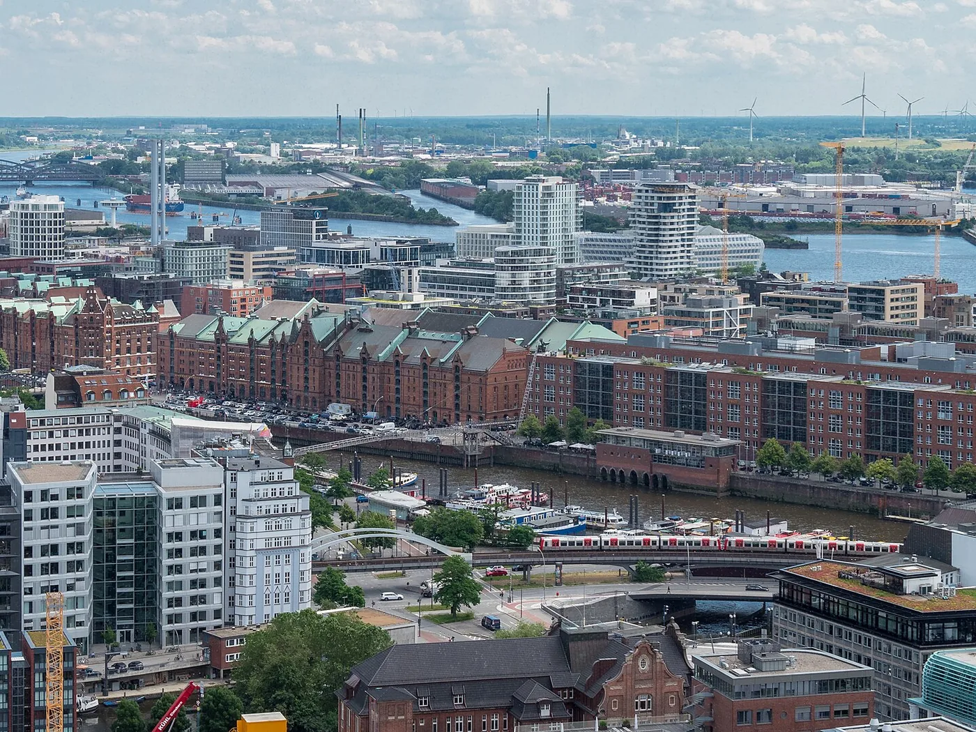 Ansicht von Speicherstadt in Hamburg