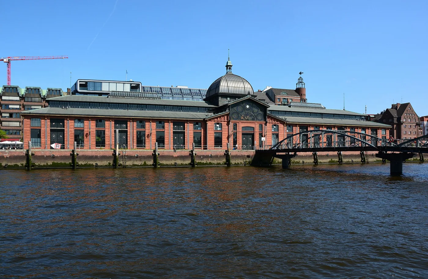 Fischauktionshalle Hamburg aus anderer Perspektive