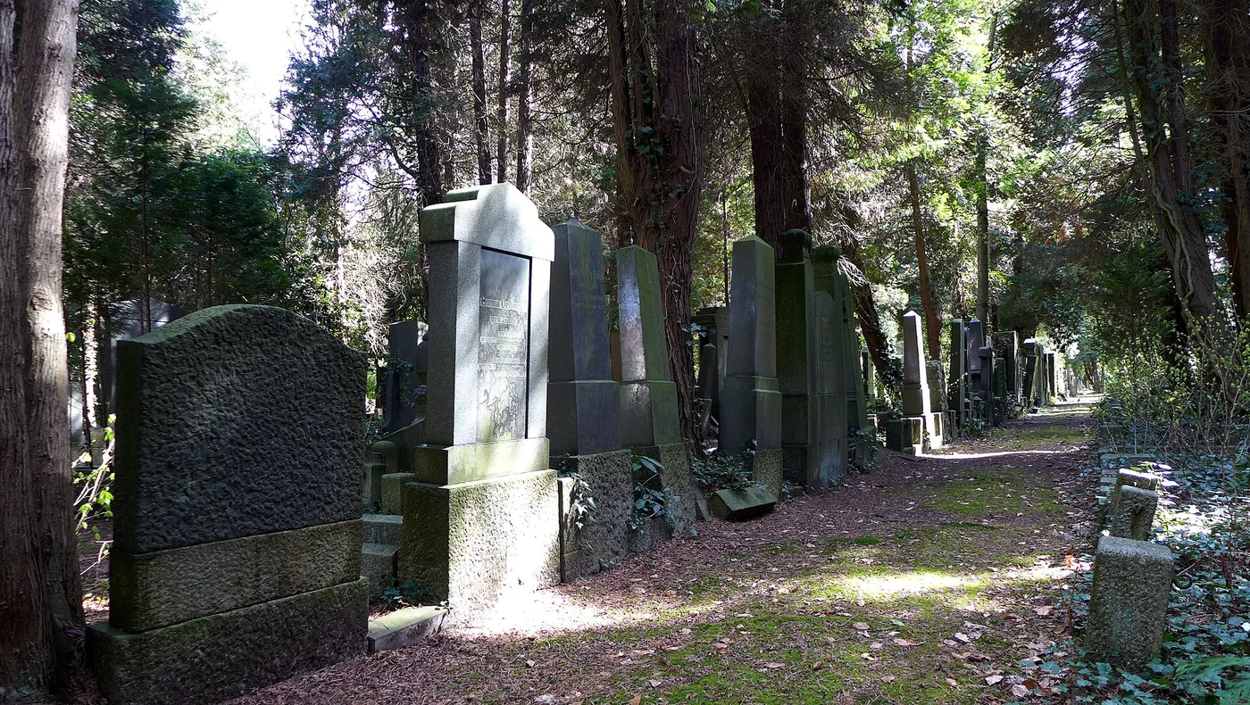 Jüdischer Friedhof auf dem Gelände des Ohlsdorfer Friedhofs