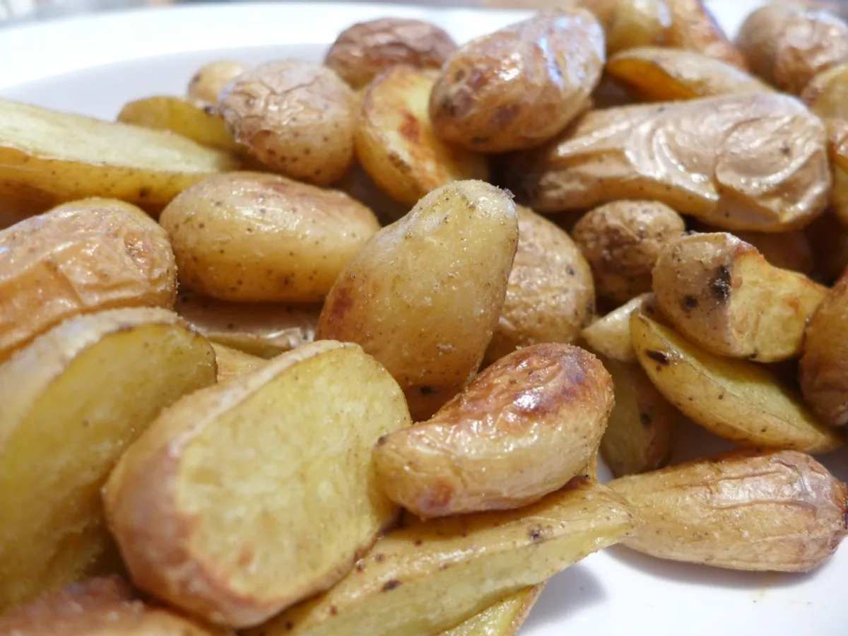 Kartoffelspalten aus dem Ofen