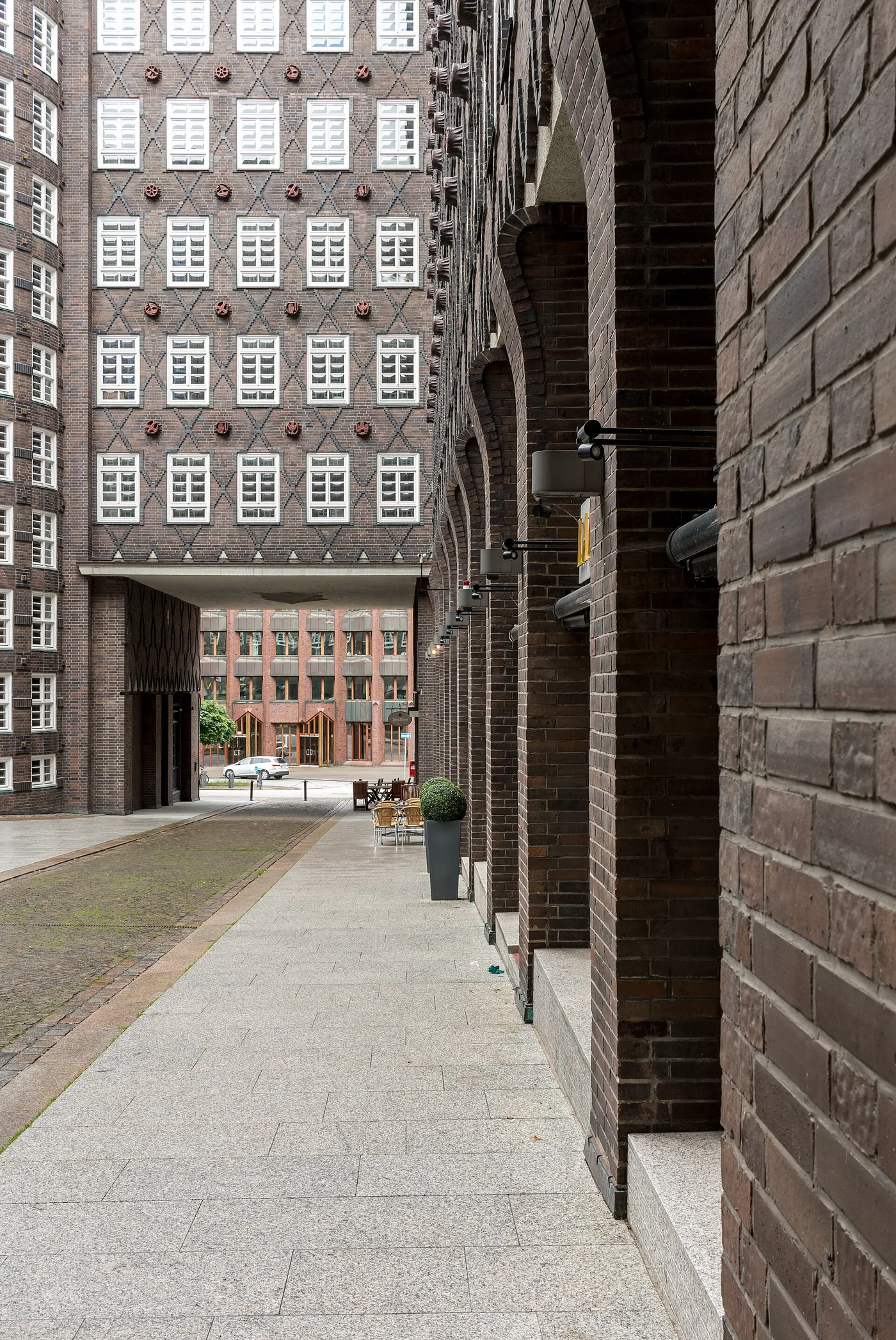 Sprinkenhof im Kontorhausviertel aus anderer Perspektive